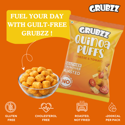 Quinoa Puffs Cheese & Tomato