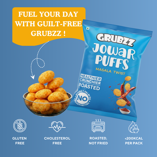Jowar Puffs Masala Twist