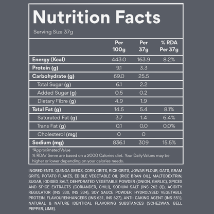 Quinoa Puffs Lime & Sriracha