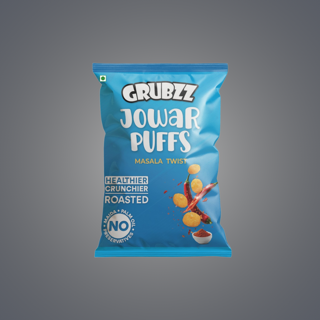 Jowar Puffs Masala Twist