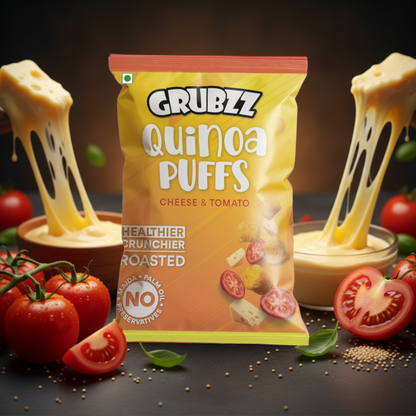 Quinoa Puffs Cheese & Tomato